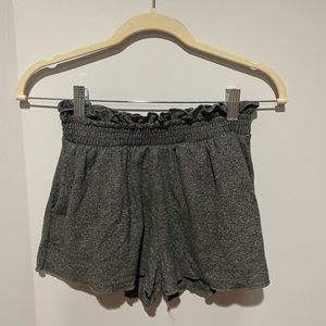 Colsie Stretch Knit Gray Lounge Shorts